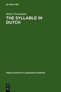 Enlarge image Cover: The Syllable in Dutch - De Gruyter Mouton