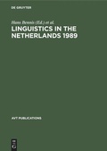 Cover: Linguistics in the Netherlands 1989 - De Gruyter Mouton