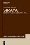 Cover: Siraya - De Gruyter Mouton