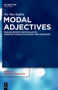Cover: Modal Adjectives - De Gruyter Mouton