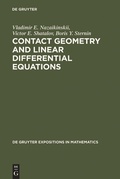 Bild: Contact Geometry and Linear Differential Equations - De Gruyter