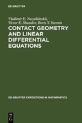Cover: Contact Geometry and Linear Differential Equations - De Gruyter