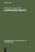 Cover: Language Death - De Gruyter Mouton