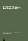 Cover: Language Death - De Gruyter Mouton