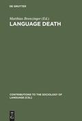 Cover: Language Death - De Gruyter Mouton