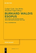 Cover: Burkard Waldis: Esopus - De Gruyter