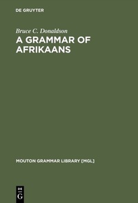 Abbildung von: A Grammar of Afrikaans - De Gruyter Mouton