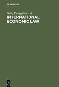 Cover: International Economic Law - De Gruyter