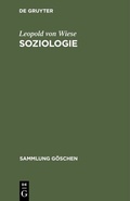 Cover: Soziologie - De Gruyter