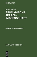 Cover: Formenlehre - De Gruyter
