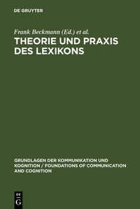 Abbildung von: Theorie und Praxis des Lexikons - De Gruyter