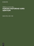 Cover: 1815 - 1945 - De Gruyter