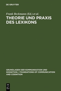 Abbildung von: Theorie und Praxis des Lexikons - De Gruyter