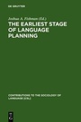 Bild: The Earliest Stage of Language Planning - De Gruyter Mouton
