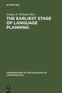 Bild: The Earliest Stage of Language Planning - De Gruyter Mouton