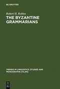 Cover: The Byzantine Grammarians - De Gruyter Mouton