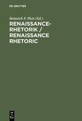 Cover: Renaissance-Rhetorik / Renaissance Rhetoric - De Gruyter