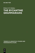 Cover: The Byzantine Grammarians - De Gruyter Mouton