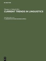 Cover: Linguistics in Sub-Saharan Africa - De Gruyter Mouton