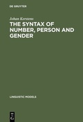 Cover: The Syntax of Number, Person and Gender - De Gruyter Mouton