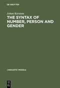 Cover: The Syntax of Number, Person and Gender - De Gruyter Mouton
