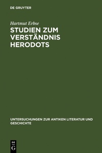 Abbildung von: Studien zum Verständnis Herodots - De Gruyter