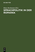 Cover: Sprachpolitik in der Romania - De Gruyter