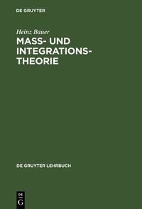 Enlarge image Cover: Maß- und Integrationstheorie - De Gruyter