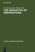 Cover: The Semantics of Prepositions - De Gruyter Mouton