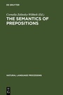 Cover: The Semantics of Prepositions - De Gruyter Mouton