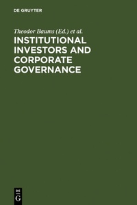 Abbildung von: Institutional Investors and Corporate Governance - De Gruyter