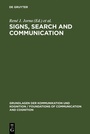 Cover: Signs, Search and Communication - De Gruyter