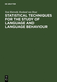 Abbildung von: Statistical Techniques for the Study of Language and Language Behaviour - De Gruyter Mouton