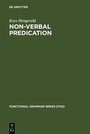 Cover: Non-Verbal Predication - De Gruyter Mouton