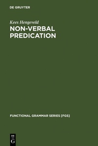 Enlarge image Cover: Non-Verbal Predication - De Gruyter Mouton