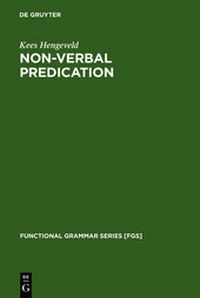 Enlarge image Cover: Non-Verbal Predication - De Gruyter Mouton