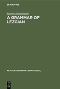 Cover: A Grammar of Lezgian - De Gruyter Mouton