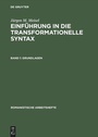 Cover: Grundlagen - De Gruyter