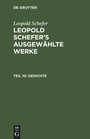 Cover: Gedichte - De Gruyter