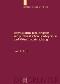 Abbildung von: A-H - De Gruyter