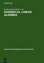 Cover: Numerical Linear Algebra - De Gruyter