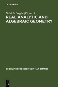 Enlarge image Cover: Real Analytic and Algebraic Geometry - De Gruyter