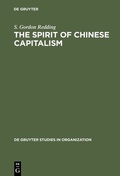 Cover: The Spirit of Chinese Capitalism - De Gruyter