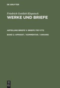 Cover: Apparat / Kommentar / Anhang - De Gruyter