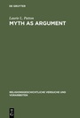 Cover: Myth as Argument - De Gruyter