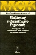 Cover: Einf&uuml;hrung in die Software-Ergonomie - De Gruyter