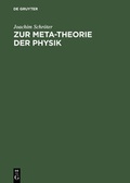 Cover: Zur Meta-Theorie der Physik - De Gruyter