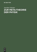 Cover: Zur Meta-Theorie der Physik - De Gruyter