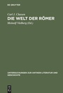 Cover: Die Welt der Römer - De Gruyter