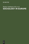 Cover: Sociology in Europe - De Gruyter